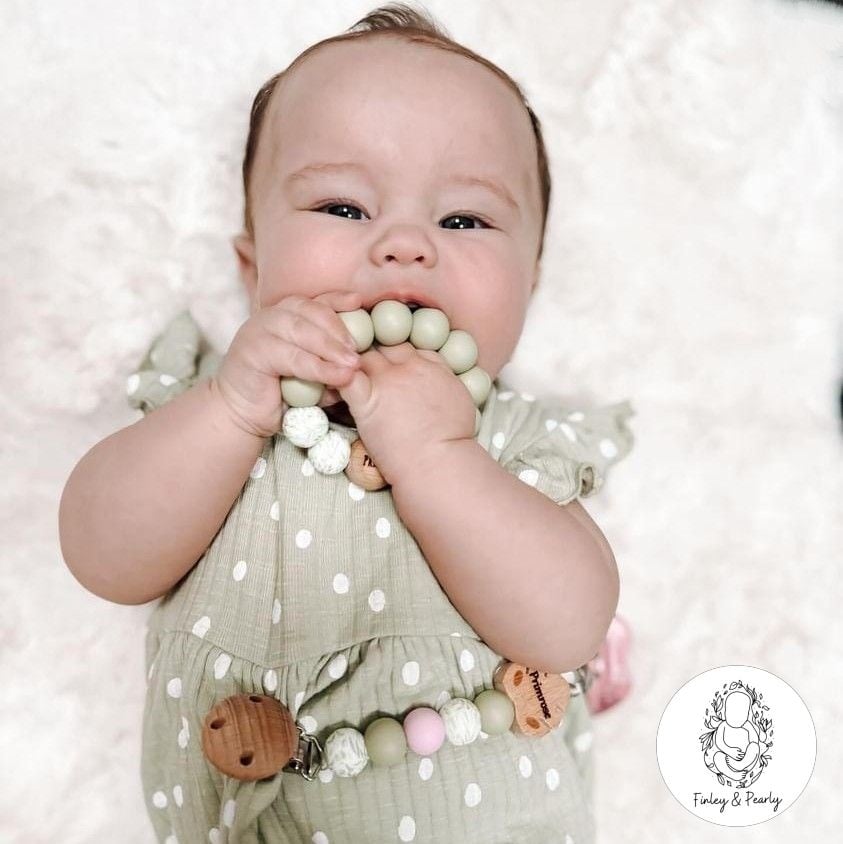 TEETHING RING: Engraved Round