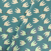 Image 1 of Christmas Birds Wrapping Paper