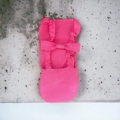 Image of Pink Polka - Chicken Diaper