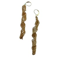 Image 3 of Swirl Weave Earrings