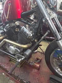 Image 1 of Yamaha Vstar 650 Single Tube Crash Bar 