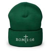 Image 9 of Romans 1:16 Cuffed Beanie  