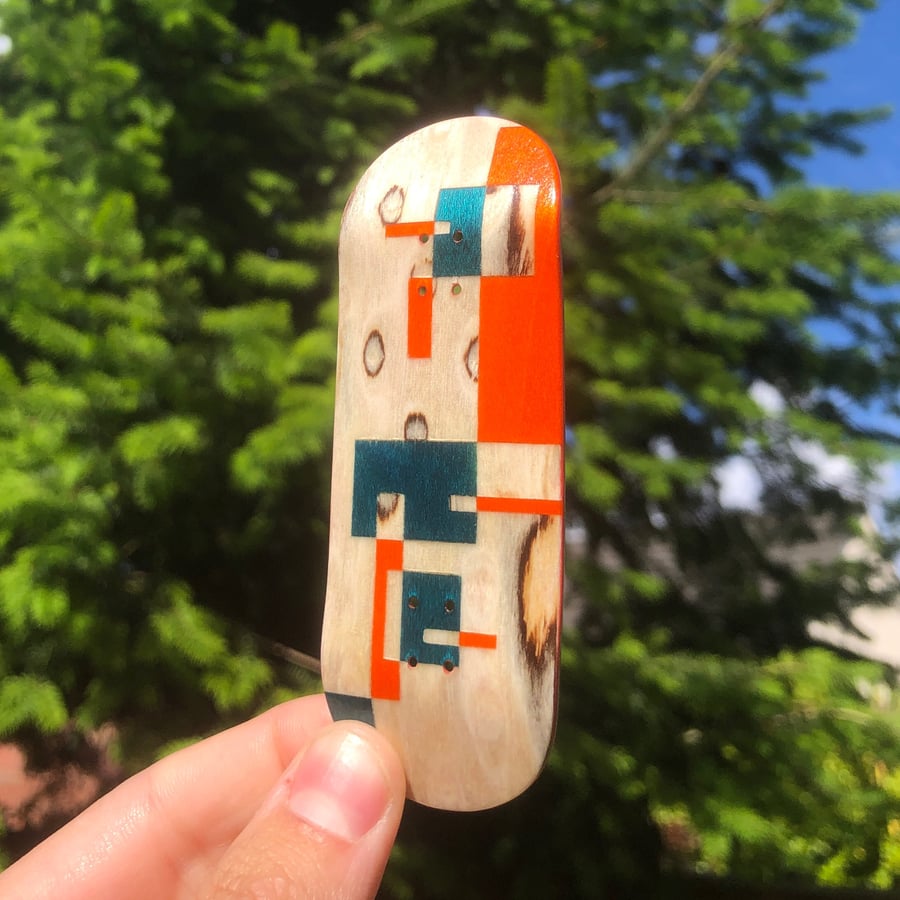 Image of 35mm Fizzy Abstract Art Split Ply Deck