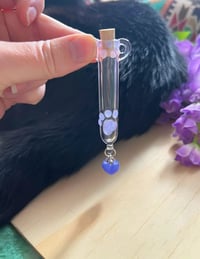 Image 1 of Hanging Fur Jar (also great for short whiskers or hedgehog quills!)