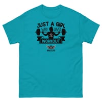 Image 15 of Just a Workout Girl Unisex T-Shirt