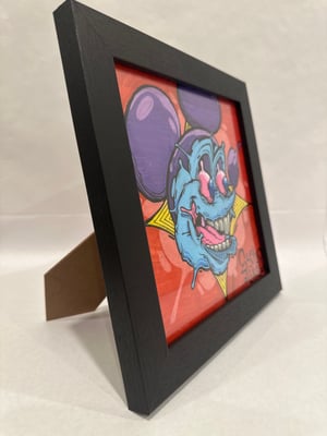 Image of Blue Mickey 8 x 8