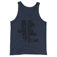 Image 2 of East Detroit Streets Men's Tank Top