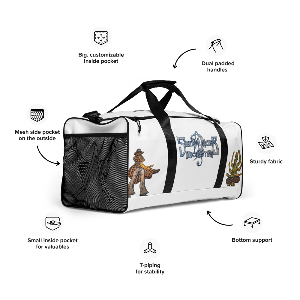 "KNOW THYSELF" SLO Duffle Bag [ART ILLUSTRATED BY GREGORY HAWKINS]