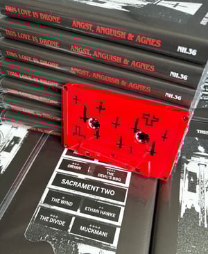 Image of THIS LOVE IS DRONE ‘Angst, Anguish & Agnes’ Limited edition cassette