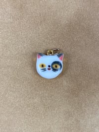 Image 6 of Tiny Kitty Charms - Gold Lustre