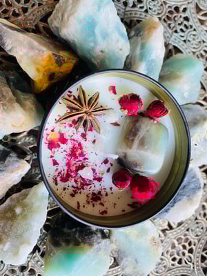 Image of Intuition - psychic development crystal candle