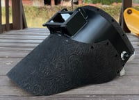 Fibre-metal Tigerhood Black Floral Leather 