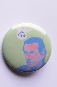 Noël Browne ATGWU Button badge