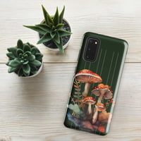 Image 8 of Beautiful Watercolor Red Fungus Mushroom Colorful Tough case for Samsung®