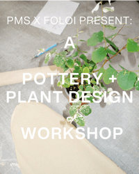 Image 5 of PMS X FOLOI: POTTERY +  PLANT DESIGN  WORKSHOP