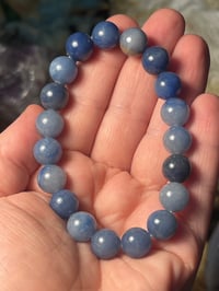 Blue adventurine bracelet 