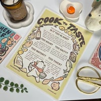 Image 4 of Kitchen Thief Risograph Print