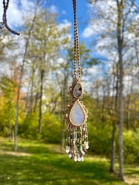 Image 5 of Double Moonstone Necklace
