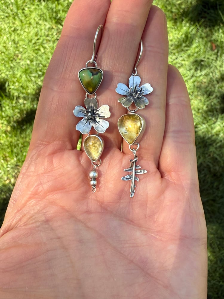 Image of Marigold Mismatch Earrings