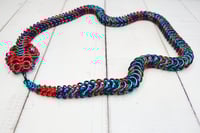 Image 3 of Chainmaille Snake Necklace