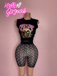 Moon Muscle Tee set