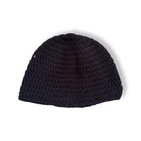 Image 2 of Black I Love Me Fitted Beanie