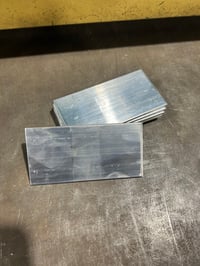 11 ga Aluminum TEST BLANKS 2"x4"