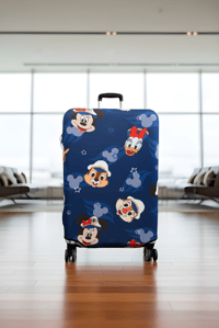 Image 1 of Exclusive Bon Voyage | Large suitcase cover