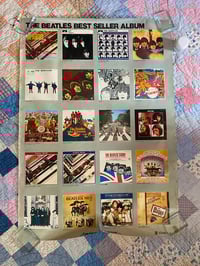 Japanese 70s beatles album chart poster