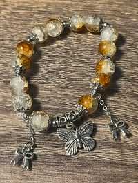 Butterfly/bows bracelet 