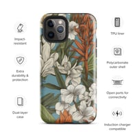 Image 4 of Colorful Botanical Plants Art Nouveau Tough Case for iPhone®