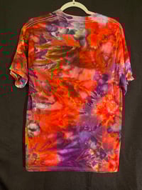 Image 4 of MEDIUM Mom I'm Scared Come Pick Me Up Tie Dye Shirt  4