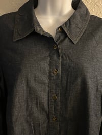 Image 6 of New Large D& Co Open Shoulder Denim Top #1252*10