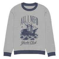 Yacht club Knitted crew neck sweater