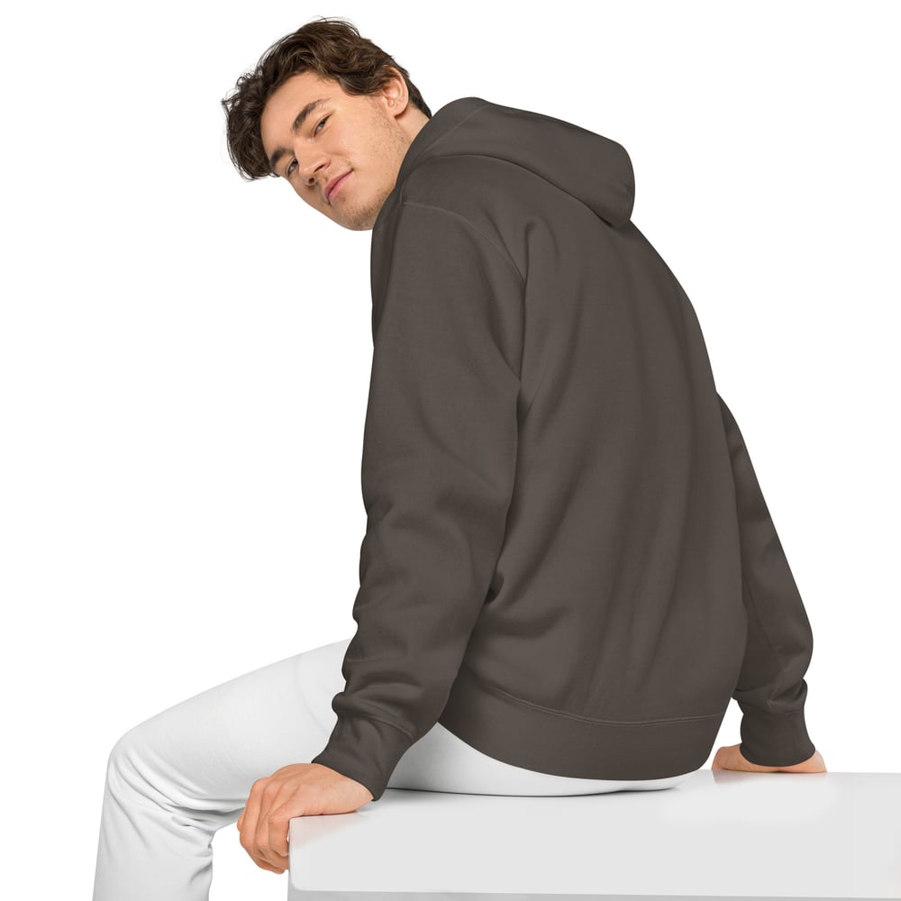 Image of Unisex pigment-dyed hoodie