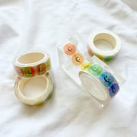Image 1 of Rainbow blob ver 2 washi tape