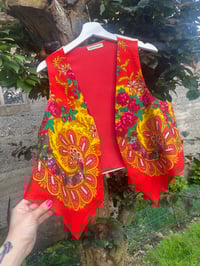 Image 1 of Chaleco feito a man. FOLIADA65.Deseño exclusivo! Talla S