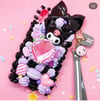 Purple Kuromi Decoden Case