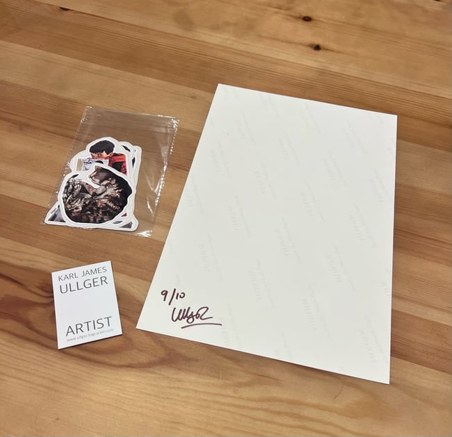 Ophelia (A4 Limited Edition Prints) 