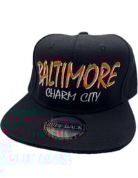 Image 2 of Baltimore Charm City Snapback (free shipping)
