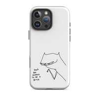 Image 1 of dont be scared Tough Case for iPhone® 