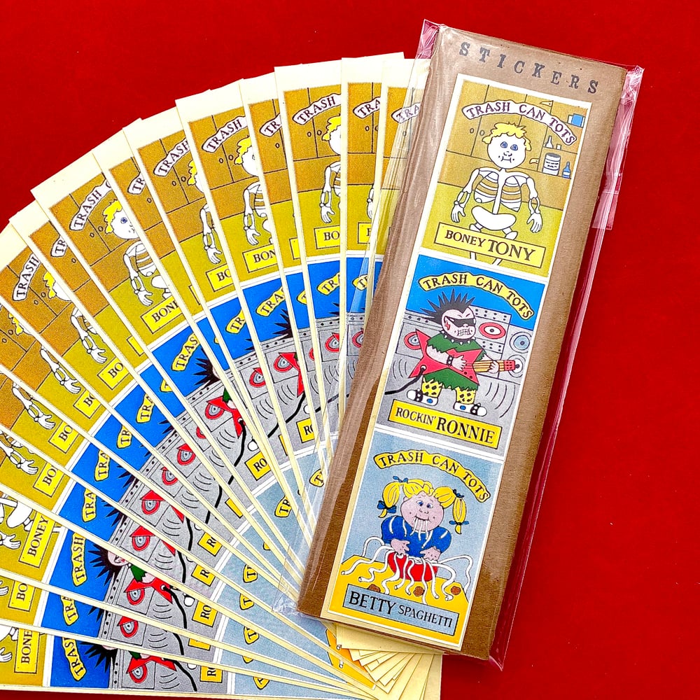 Trash Can Tots Stickers