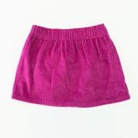 Image 2 of Falls Creek Girls Corduroy Fuschia Pink Skirt