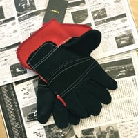 Image 3 of v1 Street Gloves - Red/Black