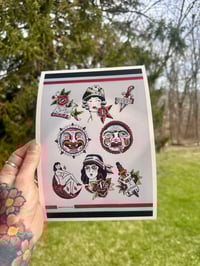 Image 4 of Bert Grimm Inspired Flash Sheet, High Quality Print