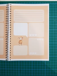 Image 4 of Cute Goat Notebook spiral 