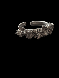 Image 3 of PH178 Karen Flower Cuff Bracelet 