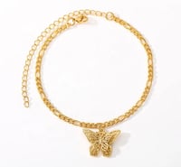 Image 2 of Butterfly anklet 