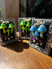 Image 2 of Small silver led mushroom frame