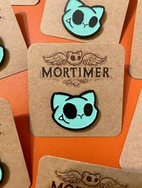 Image 1 of Mortimer Glow-in-the-dark Pin